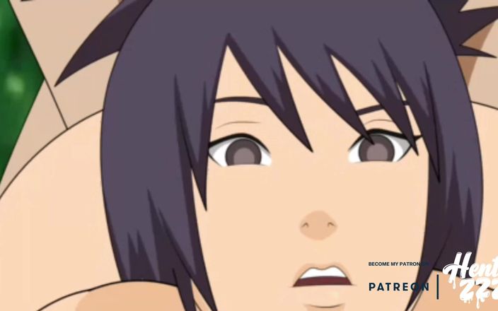 Hentai ZZZ: NARUTO-ナルト-アンコドギースタイルアナル中出し変態
