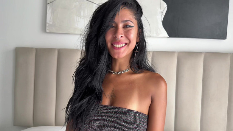 Nico Grey: Fuck Harder and Dont Stop - Brunette Tattooed Latina Ready for...