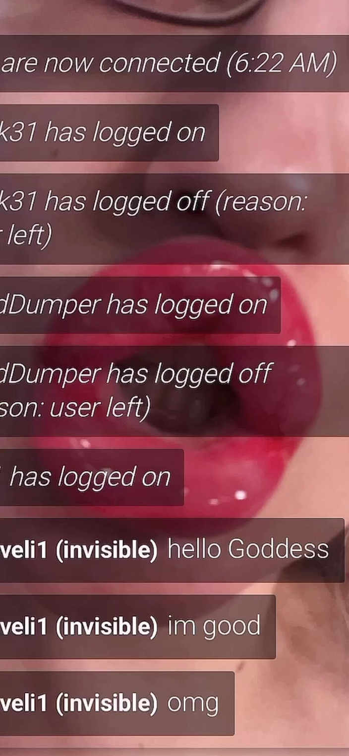 FinDom Goaldigger: Červený lesk na rty je okouzlující