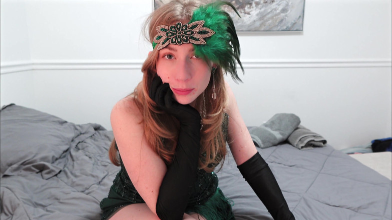 Kink in Time: L'arrapante masturbazione anni '20 di stella Elle Istruzioni per la seduzione...