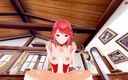 Hentai Smash: Відео від першої особи, цицька трахає Піру і кінчає на її цицьки. Xenoblade хроніки 2 хентай.