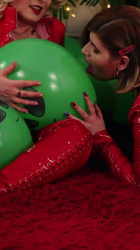 Bondage Lesbian Play Rough Sex Hot Fucking Erotic Teasing and Handcuffs- with Food Play - Submissive