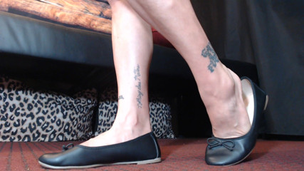 Abby Anna: Ballet flats bermain tiptoes kasut