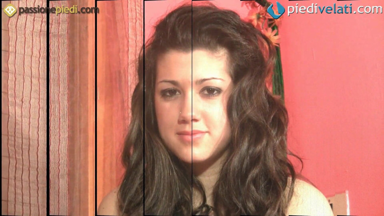 Foot Fetish HD: Laura สาว brunette น่ารักเล่นเท้าใกล้ๆ