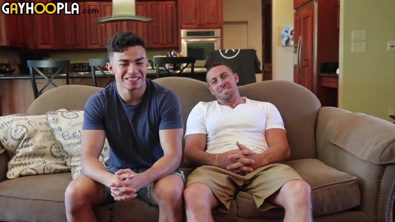 Gay Hoopla: Finally! Julian gives his ass up to Stepdaddy Derek!!