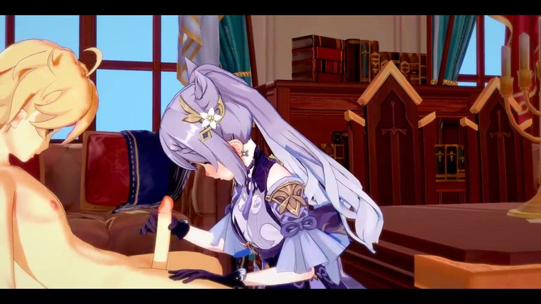 HentaiTubes: 겐신 임팩트 헨타이 - Aether X Ganyu Handjoob 그리고 따먹기 - 일본 아시아 만화 애니메이션 게임 포르노