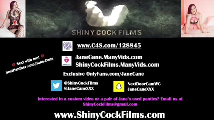 Jane Cane: Cọ xát và nhét âm hộ của tôi cho bạn