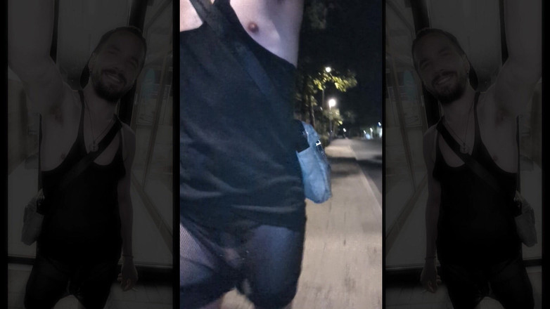 kinkygaynudist: Midnight Mesh Madness (Jalan kaki musim panas untuk kehilangan kawalan)