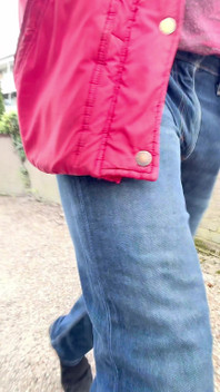 Out Walking Commando and the Monster Inside My Jeans Is Bulging Out