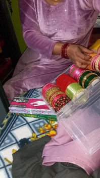 Panjabi Bhabhi Zmiana stroju.