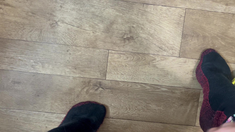 EeveeXo: दौड़ने के बाद मेरे पसीने से तर पैर धोना