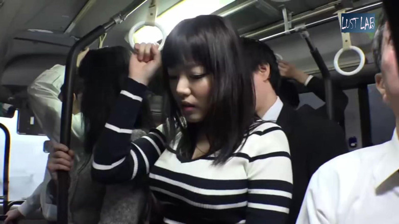 Lust lab: Crowded Bus Chaos, Her Lifted Miniskirt and Tight Curves Drive...