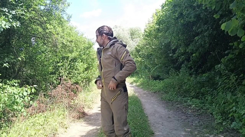Boris Heycall: Risky Cock Jerking on an Abandoned Field / Risky Solo Outdoors