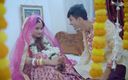 Desi Bold Movies: Хардкорный секс, полное развлечение с бойфрендом перед мужем в свадебную ночь