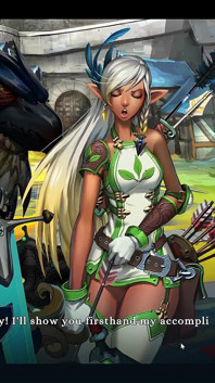 Best Elf Hentai Game Ep.1 Sexy Competition of Dark and Tanned Elf!