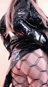 Pvc long coat tôn sùng
