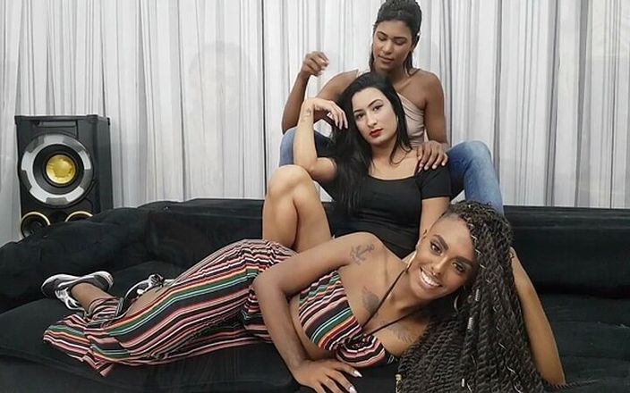 MF Video Brazil: Kisses extreem taboe door 3 topmodellen Marcela, Stefany en India