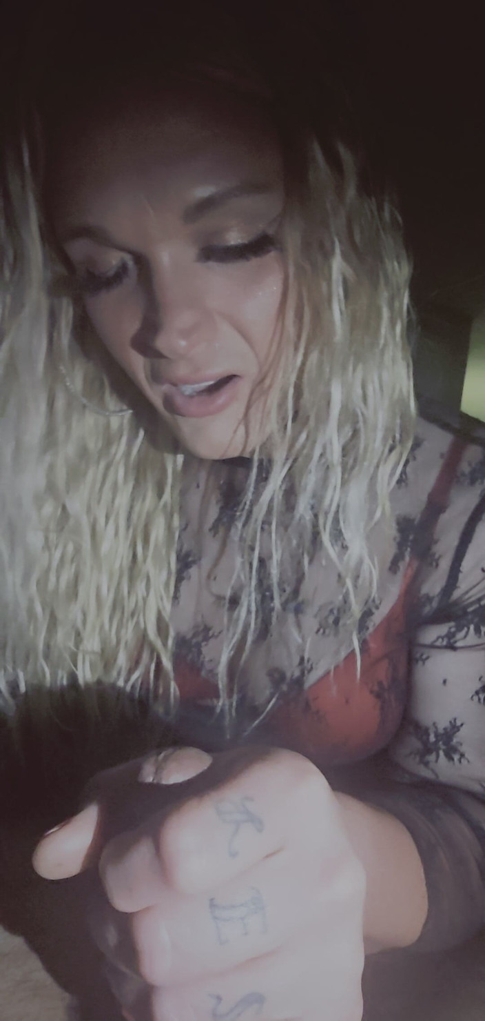 Darkfetish2k: Cock in Her Mouth