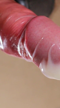 Ordenhando camisinha de mesa, fetiche por closeups