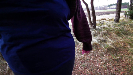 Bouncy Tits Action: Get Naked in Winter for Tit Slapping