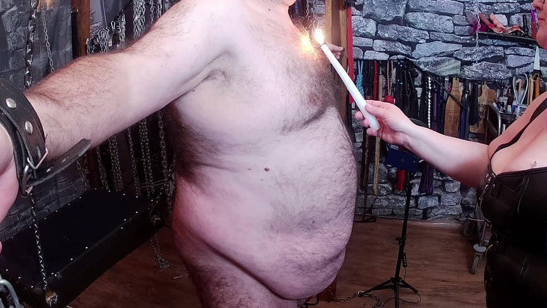 Aaexperiencesltd: Domina Satana ve Booboo ile ateş oyunu