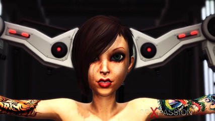 3dxpassion: Sci-fi hardcore and a sexy cuffed hottie in the lab