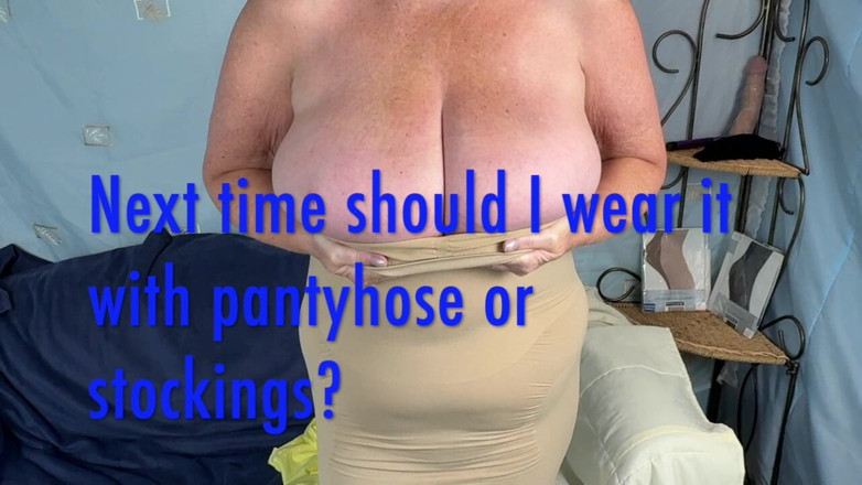 Aunty Sandra vintage girdle queen: Tante Sandra in Een Stichtingsbuis Vgq55