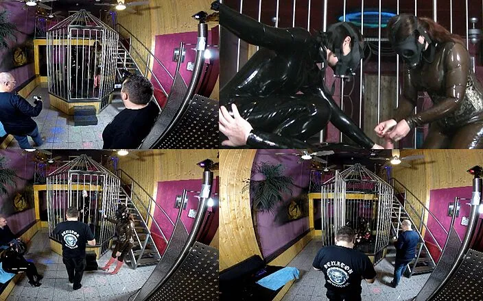 Lydia Privat: Behind the Scenes Dominate in Latex