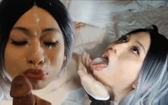 G036 - Bts e Cumshots (engolir + Facial)