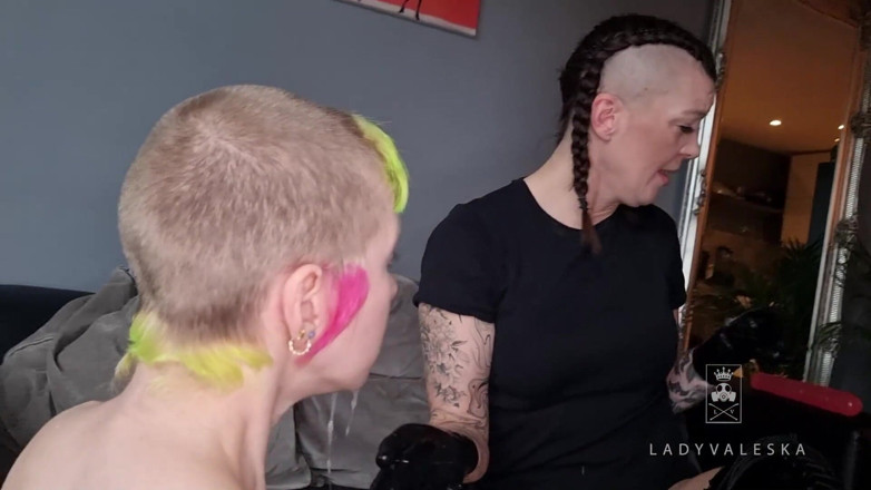 Lady Valeska: Deep Throat for My Slave Girl