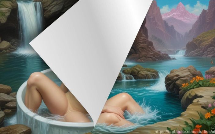 AI Girls: 42 sexiga bilder av naken älvflicka i vattnet - iögonfallande bilder