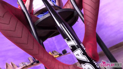 Feet & Cosplay: Deslumbrante Sereia em uma roupa de cosplay super sexy da...