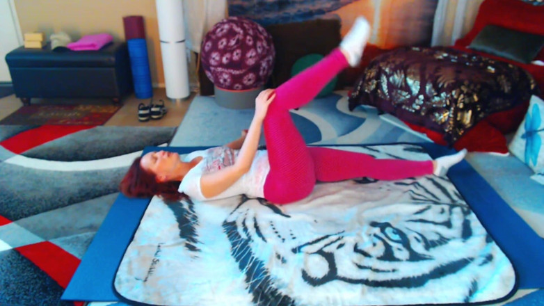 Aurora Willows: Hip opener work intermediate workout