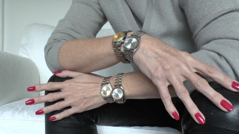 Lady Victoria Valente: Meus relógios de luxo te deixam com tanto tesão, JOI,...