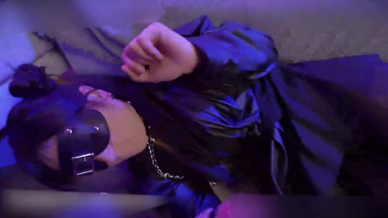 Aisan girl bondage: Ms7- Penggetar Perhambaan Blackstockings
