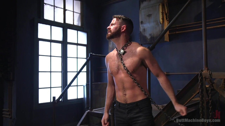 KINK men: Irlandês pedaço submete-se ao mestre da bunda e seus desejos...