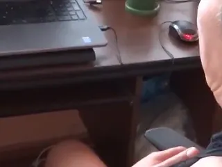 Ardientes69: My Boss Made Me Aroused at Work, I Masturbate Watching...