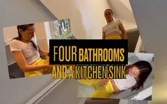 Quatro banheiros e uma pia de cozinha - Wetlook