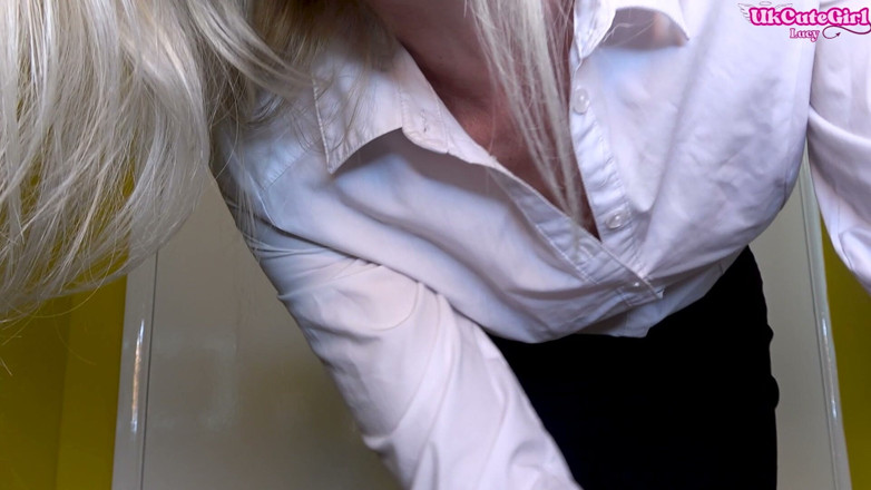 UKCuteGirl Lucy Lauren: Airport Strip Search POV - Sexy Officer in Latex Gloves Finishes...