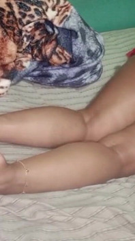 Massage voor mijn stiefzus wordt heet
