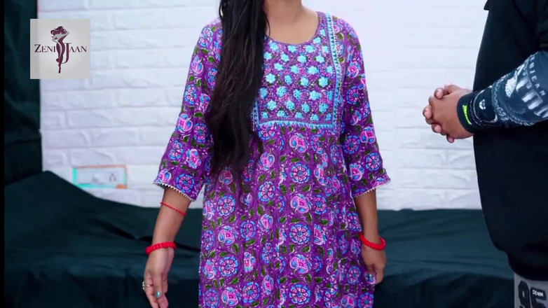 Zeni jaan: 阿姨原来是42岁，欺骗了她的丈夫，吮吸她继子的鸡巴，让他的鸡巴进入她的阴户直到他