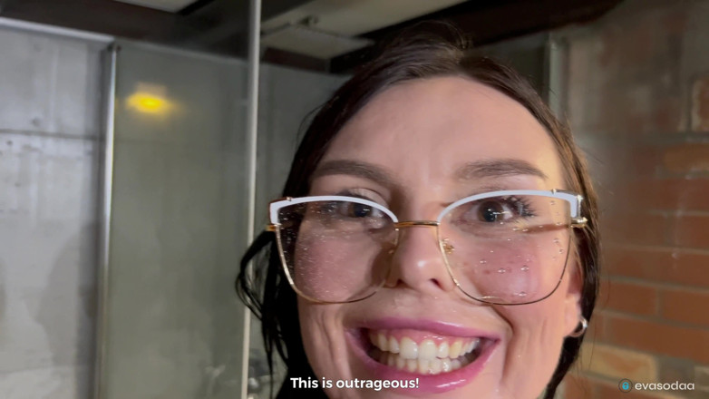 Eva Soda: Stepson Cum in Stepmom's Pussy and Jerked off Quietly in...