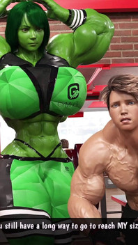 Extreme Muscle Domme Goddess