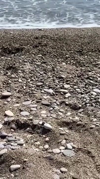 Bacak tutkunları için kumda oynuyorum