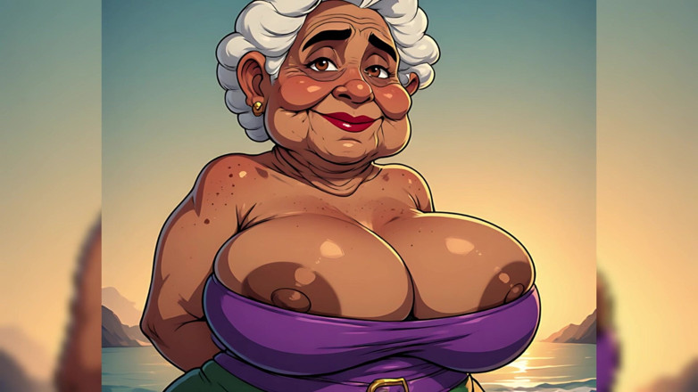 AI Porn: Grube gruba indyjskie kobiety na plaży Ai