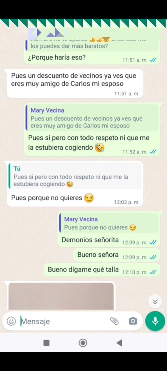 Mexicasero: Bayan Mary çok azdı ve bana fotoğraflar gönderdi ve onu siktim