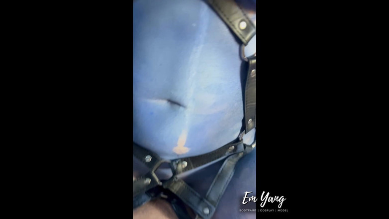Em Yang: Punto de vista: Star Wars - Twi'lek cosplay duro follando amateur