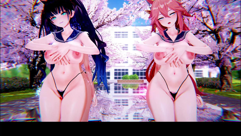 MikuMotion: Rollinova čtyřčlenná sexuální uniforma; námořnická punčocha