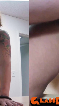 MiLF con una perfetta figa porno si spalanca per il suo primo film XXX