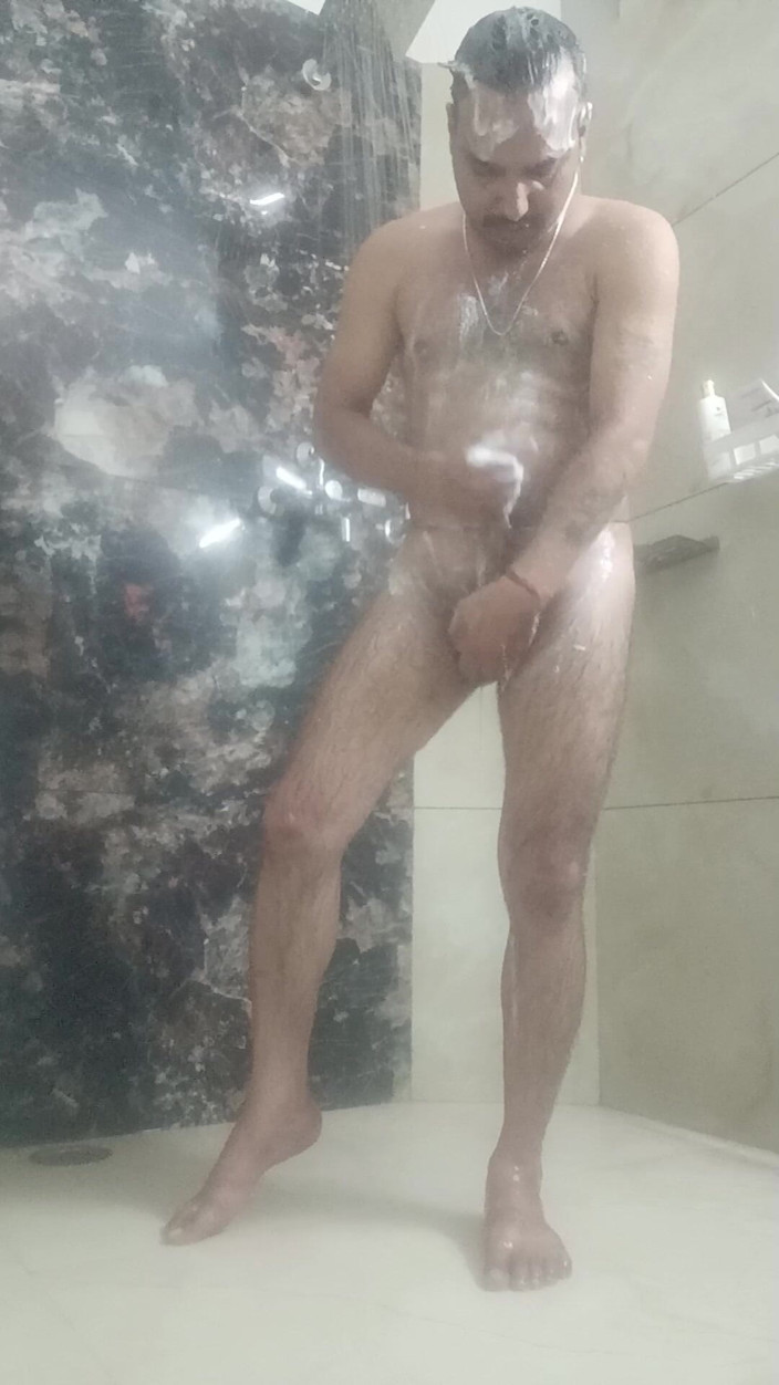 Rajasthani-old-lover: Pegawai polis desi India dihisap dan mandi dengan jiran dan...